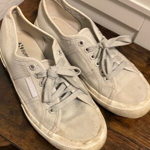 Superga light gray Canvas Sneakers